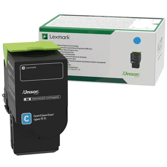 LEXMARK toner azurová pro CS632, CX635 z programu Lexmark return (11 700 str.)