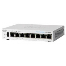 Cisco switch CBS250-8T-D, 8xGbE RJ45, fanless
