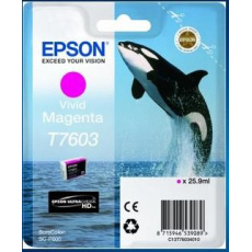 EPSON ink bar ULTRACHROME HD "Kosatka" - Vivid Magenta - T7603 (25,9 ml) EPSON ink bar ULTRACHROME HD "Kosatka" - Vivid Magenta - T7603 (25,9 ml)