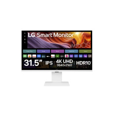 LG MT IPS LCD LED 31,5" 32U850SA-W - IPS panel, SMART, 3840x2160, HDMI, USB-C PD, pivot, repro
