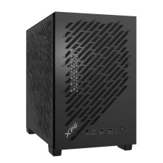BAZAR - ADATA XPG case VALOR AIR NANO Mini-Tower, bez zdroje, 1x 120mm ARGB Fan, Černá, poškozený obal