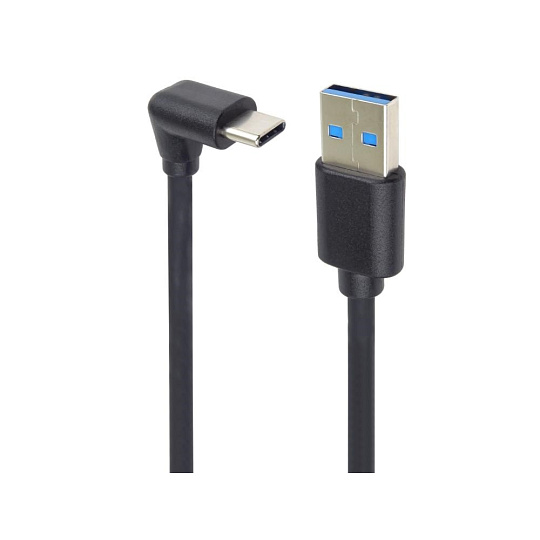 PremiumCord Kabel USB typ C/M zahnutý konektor 90° - USB 3.0 A/M, 50cm PremiumCord Kabel USB typ C/M zahnutý konektor 90° - USB 3.0 A/M, 50cm