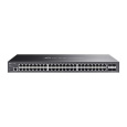 TP-Link OMADA switch SG3452 (48xGbE, 4xSFP, 2xConsole, fanless)