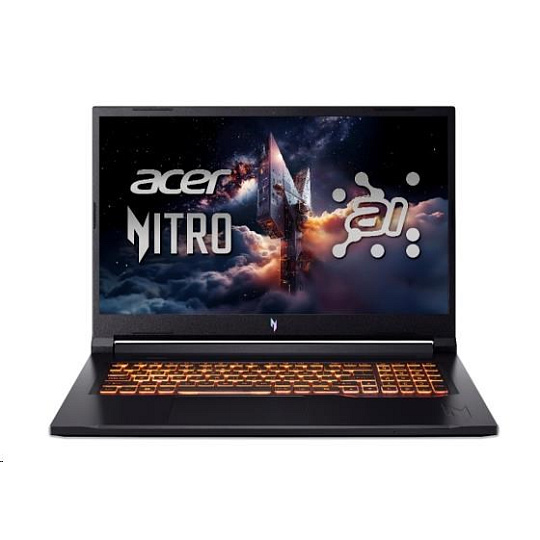 ACER NTB Nitro V 17 AI (ANV17-41-R70P),Ryzen 7 260,17.3"QHD,32GB,1TB SSD,RTX 5060,Linux,Black ACER NTB Nitro V 17 AI (ANV17-41-R70P),Ryzen 7 260,17.3"QHD,32GB,1TB SSD,RTX 5060,Linux,Black
