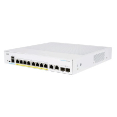 Cisco switch CBS250-8P-E-2G (8xGbE,2xGbE/SFP combo,8xPoE+,60W,fanless) - REFRESH Cisco switch CBS250-8P-E-2G (8xGbE,2xGbE/SFP combo,8xPoE+,60W,fanless) - REFRESH