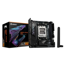 BAZAR - GIGABYTE MB Sc AM5 B850I AORUS PRO, AMD B850, 2xDDR5, 1xHDMI, WiFi, Mini-ITX - Po opravě (Komplet)