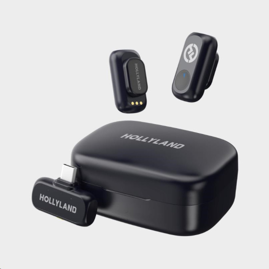 Hollyland LARK A1 Duo with USB-C RX + Charging Case Hollyland LARK A1 Duo with USB-C RX + Charging Case