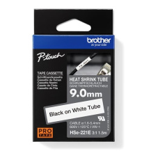 BROTHER smršťovací bužírka - HSE-221E bílá pro E300VP H300 H500 E550 P700 P750 D800 P900 P950 - 9,0 mm/ 1,6-5,4 / 3:1 BROTHER smršťovací bužírka - HSE-221E bílá pro E300VP H300 H500 E550 P700 P750 D800 P900 P950 - 9,0 mm/ 1,6-5,4 / 3:1