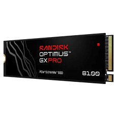 SANDISK SSD OPTIMUS GX PRO 8100 NVMe 2TB PCIe, Gen4, (R:14900, W:14000MB/s), bez chladiče SANDISK SSD OPTIMUS GX PRO 8100 NVMe 2TB PCIe, Gen4, (R:14900, W:14000MB/s), bez chladiče