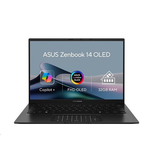 ASUS NTB Zenbook 14 (UM3406GA-OLED171W), AI 5 430, 14" WUXGA, 16GB, 512GB SSD, Radeon, W11 Home, Jade Black ASUS NTB Zenbook 14 (UM3406GA-OLED171W), AI 5 430, 14" WUXGA, 16GB, 512GB SSD, Radeon, W11 Home, Jade Black