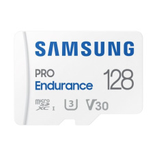 Samsung micro SDXC karta 128GB PRO Endurance + SD adaptér Samsung micro SDXC karta 128GB PRO Endurance + SD adaptér
