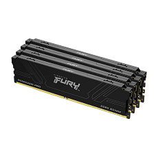 KINGSTON DIMM DDR5 64GB (Kit of 4) 7600MT/s CL40 FURY Renegade Pro Black KINGSTON DIMM DDR5 64GB (Kit of 4) 7600MT/s CL40 FURY Renegade Pro Black