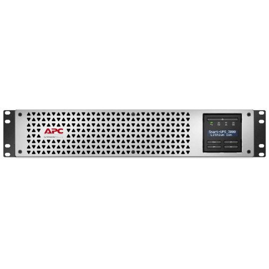 APC Smart-UPS Line Interactive 3000VA, Lithium-ion, Rack, 2U, 230V, 8x IEC C13+1x IEC C19, SmartConnect, Network Card