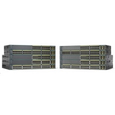Cisco Catalyst 2960+48TC-S, 48x10/100, 2xGbE SFP/RJ-45 Cisco Catalyst 2960+48TC-S, 48x10/100, 2xGbE SFP/RJ-45