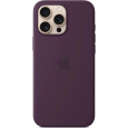 APPLE iPhone 16 Pro Max Silicone Case with MagSafe - Plum