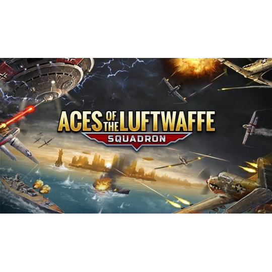 Aces of the Luftwaffe - Squadron (PC) klíč Steam Aces of the Luftwaffe - Squadron (PC) klíč Steam