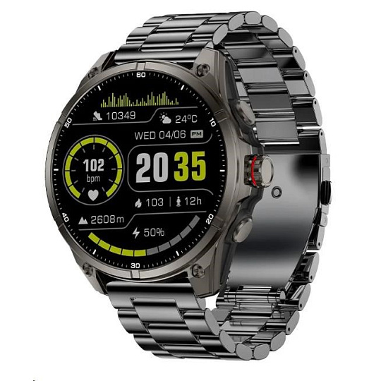 CARNEO GTR eXpedition black - metal strap CARNEO GTR eXpedition black - metal strap