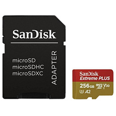 SanDisk micro SDXC karta 2TB Extreme PLUS (200 MB/s Class 10, UHS-I U3 V30) + adaptér SanDisk micro SDXC karta 2TB Extreme PLUS (200 MB/s Class 10, UHS-I U3 V30) + adaptér