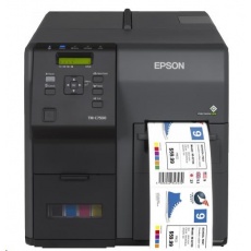 Epson ColorWorks C7500G, cutter, disp., USB, Ethernet, black