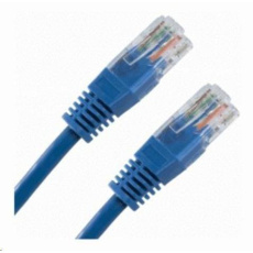 XtendLan patch kabel Cat6, UTP - 0,25m, modrý (prodej po 10 ks) XtendLan patch kabel Cat6, UTP - 0,25m, modrý (prodej po 10 ks)
