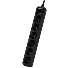 CyberPower Surge Buster™ 5 zásuvek, 1.8m, German, New- Poškozený obal - BAZAR CyberPower Surge Buster™ 5 zásuvek, 1.8m, German, New- Poškozený obal - BAZAR
