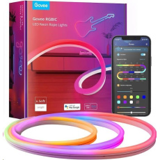 Govee Neon SMART ohebný LED pásek - RGBIC - 2m Govee Neon SMART ohebný LED pásek - RGBIC - 2m