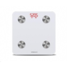 UMAX váha Smart Scale US20M chytrá osobní váha - bluetooth, maximální zátěž 150kg UMAX váha Smart Scale US20M chytrá osobní váha - bluetooth, maximální zátěž 150kg