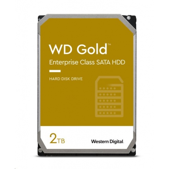 WD GOLD WD2005FBYZ 2TB SATA/ 6Gb/s 128MB cache 7200 ot., CMR, Enterprise