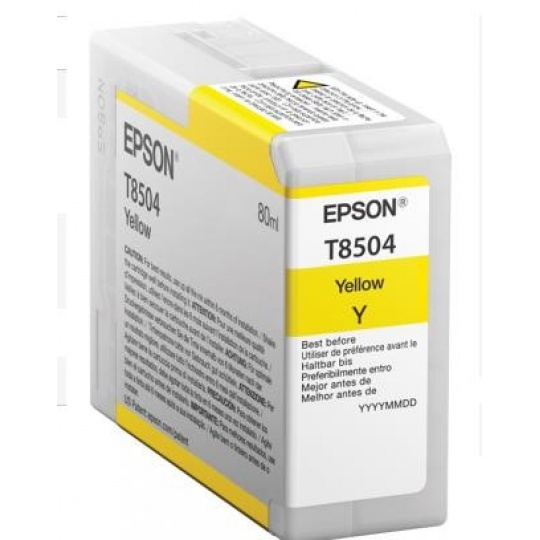 EPSON ink bar ULTRACHROME HD "Kosatka" - Yellow - T850400 (80 ml)