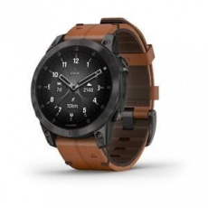 Garmin epix PRO Sapphire, Titan Carbon Gray/ Black Silicone Band Garmin epix PRO Sapphire, Titan Carbon Gray/ Black Silicone Band