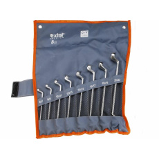 Extol Premium (6219) klíče očkové, sada 8ks, 6x7, 8x9, 10x11, 12x13, 14x15, 16x17, 18x19, 20x22mm, CrV Extol Premium (6219) klíče očkové, sada 8ks, 6x7, 8x9, 10x11, 12x13, 14x15, 16x17, 18x19, 20x22mm, CrV