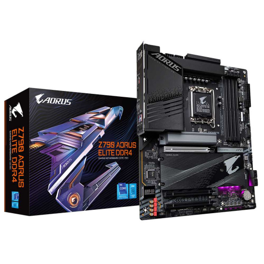 GIGABYTE MB Sc LGA1700 Z790 AORUS ELITE DDR4, Intel Z790, 4xDDR4, 1xHDMI