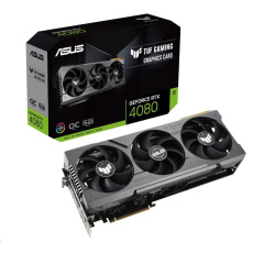 ASUS VGA NVIDIA GeForce TUF Gaming RTX 4080 16GB GDDR6X OC Edition, RTX 4080, 16GB GDDR6X, 3xDP, 2xHDMI ASUS VGA NVIDIA GeForce TUF Gaming RTX 4080 16GB GDDR6X OC Edition, RTX 4080, 16GB GDDR6X, 3xDP, 2xHDMI