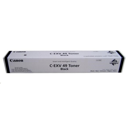 BAZAR - Canon toner C-EXV 49 Black (iR-ADV C3330i/3325i/3320i) - Poškozený obal (Komplet) BAZAR - Canon toner C-EXV 49 Black (iR-ADV C3330i/3325i/3320i) - Poškozený obal (Komplet)