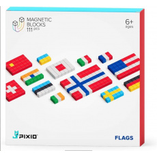 PIXIO Flags magnetická stavebnice