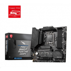 MSI MB Sc LGA1700 MAG B660M MORTAR DDR4, Intel B660, 4xDDR4, 1xDP, 1xHDMI, mATX MSI MB Sc LGA1700 MAG B660M MORTAR DDR4, Intel B660, 4xDDR4, 1xDP, 1xHDMI, mATX