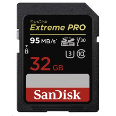 SanDisk SDHC karta 64GB Extreme PRO (300 MB/s, Class 10, UHS-II U3 V90) SanDisk SDHC karta 64GB Extreme PRO (300 MB/s, Class 10, UHS-II U3 V90)