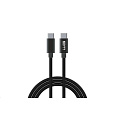WG - Datový kabel Type-C na Type-C, 1 metr, černá