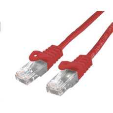 C-TECH kabel patchcord Cat6, UTP, červený, 2m C-TECH kabel patchcord Cat6, UTP, červený, 2m