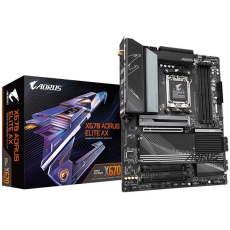 BAZAR - GIGABYTE MB Sc AM5 X670 AORUS ELITE AX, AMD X670, 4xDDR5, 1xHDMI, WI-FI - Po opravě (Komplet)