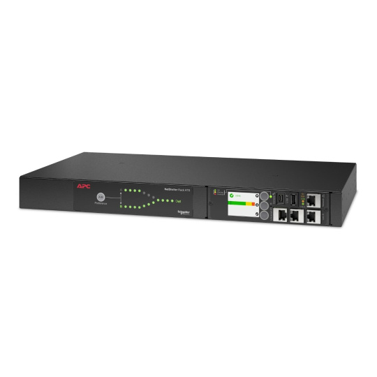 APC Rack ATS, 230V, 10A, (12)C13 out, IEC-320 C14 (2)