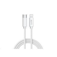 WG - Datový kabel Lightning MFi na Type-C, 2 metry, bílá WG - Datový kabel Lightning MFi na Type-C, 2 metry, bílá