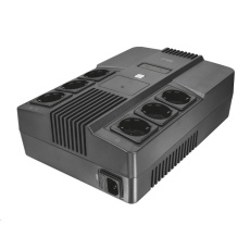 BAZAR - TRUST Záložní zdroj Maxxon 800VA UPS with 6 standard wall power outlets - Poškozený obal (Komplet) BAZAR - TRUST Záložní zdroj Maxxon 800VA UPS with 6 standard wall power outlets - Poškozený obal (Komplet)