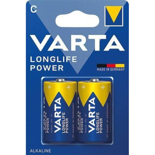Varta LR14/2BP Longlife POWER (HIGH ENERGY) (Blistr 2ks) Varta LR14/2BP Longlife POWER (HIGH ENERGY) (Blistr 2ks)