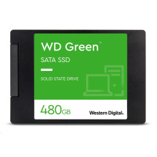 BAZAR - WD GREEN SSD 3D NAND WDS480G3G0A 480GB SATA/600, (R:500, W:400MB/s), 2.5" - Poškozený obal (Komplet)