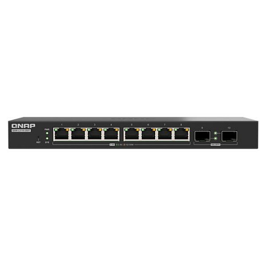 QNAP switch QSW-L2110-2S8T (8x2,5GbE,2xSFP+,fanless) QNAP switch QSW-L2110-2S8T (8x2,5GbE,2xSFP+,fanless)
