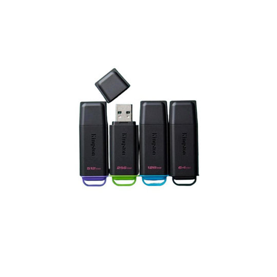 Kingston Flash Disk 64GB USB 3.2 Gen 1 DataTraveler Exodia Gen 2 (Black)