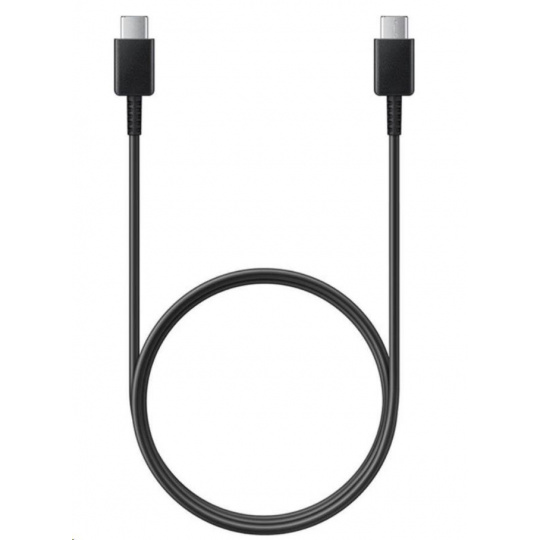 Samsung datový kabel EP-DG977BBE, USB-C -> USB-C, černá (bulk)