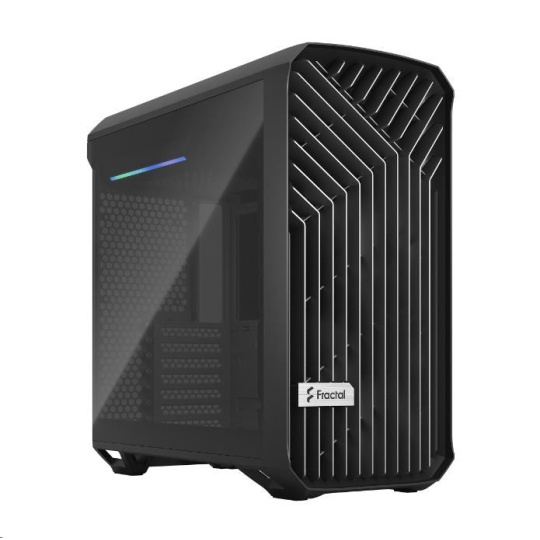 FRACTAL DESIGN skříň Torrent Compact Black TG Dark Tint, USB 3.1 Type-C, 2x USB 3.0, bez zdroje, E-ATX