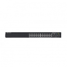 DELL Powerswitch N2224X-ON 24x1/2.5G 4x25G 2x40G Stacking 1xAC PSU IO/PS airflow OS6 DELL Powerswitch N2224X-ON 24x1/2.5G 4x25G 2x40G Stacking 1xAC PSU IO/PS airflow OS6
